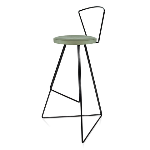  The Coleman Stool with Backrest