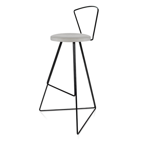 The Coleman Stool with Backrest