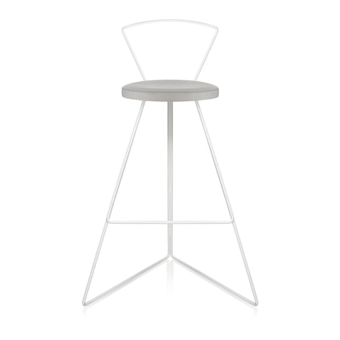 The Coleman Stool with Backrest