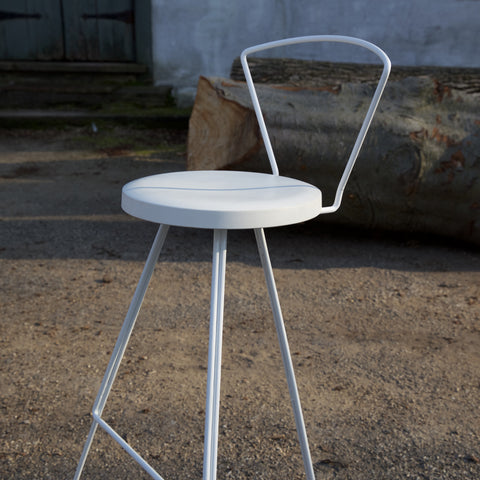 The Coleman Stool with Backrest