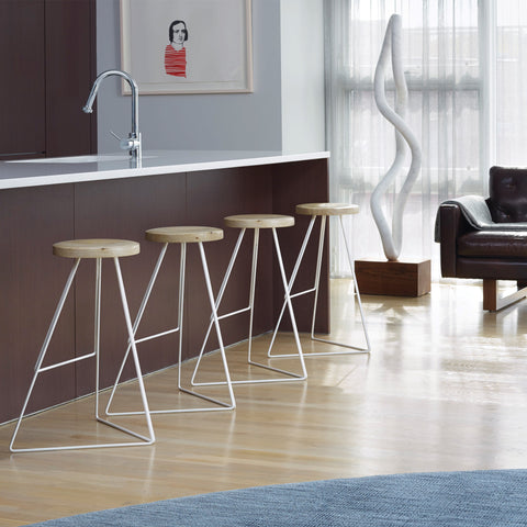 The Coleman Stool by Greta de Parry. Contemporary Modern Furniture and Bar Stool.