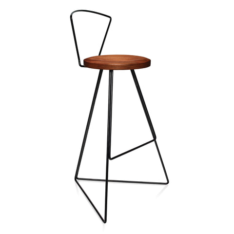 The Coleman Stool with Backrest