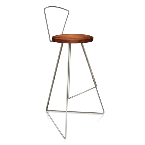 The Coleman Stool with Backrest