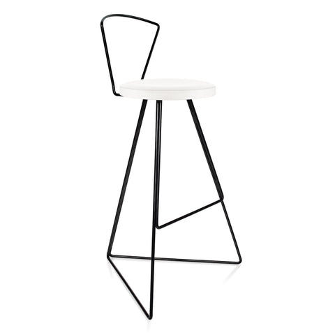  The Coleman Stool with Backrest